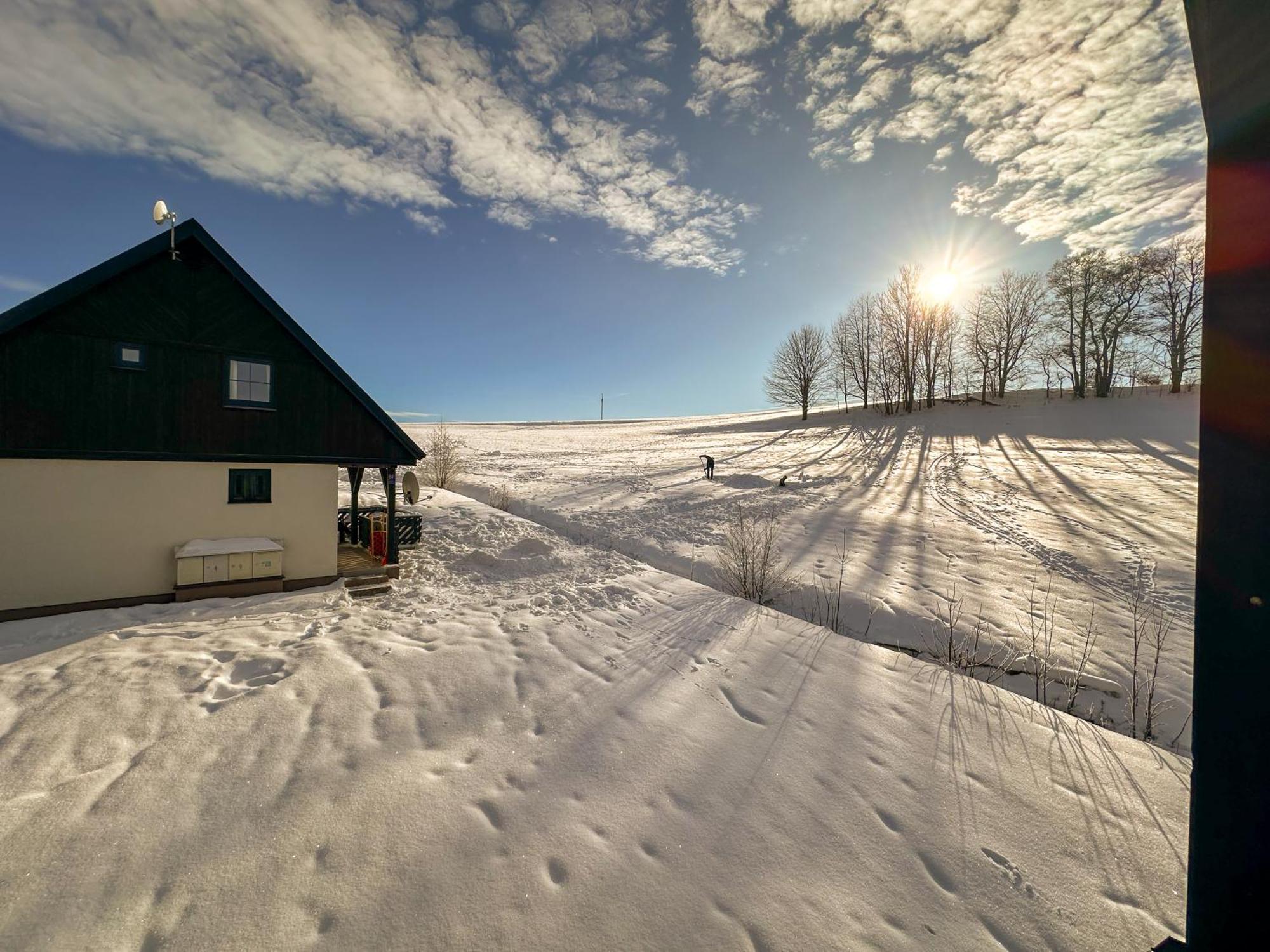Villa Čtyřicítka na Šťastném kopci Černý Dŭl Esterno foto